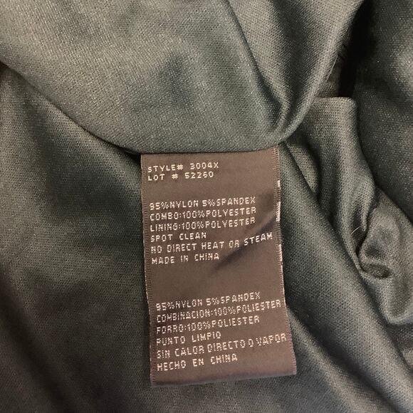 Xscape Evenings Women's 6 Hunter Farley Sequined Long Sleeve Maxi Dress L13-15 - Picture 8 of 8